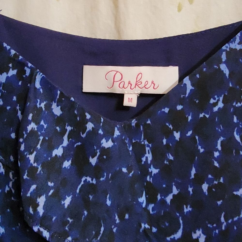 Parker Midnight Blue High Low Dress - Picture 3 of 10